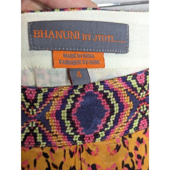 Anthropologie X Bhanuni by Jyoti Panthera Maxi Skirt Pleated Flowy Boho Animal - Picture 8 of 12